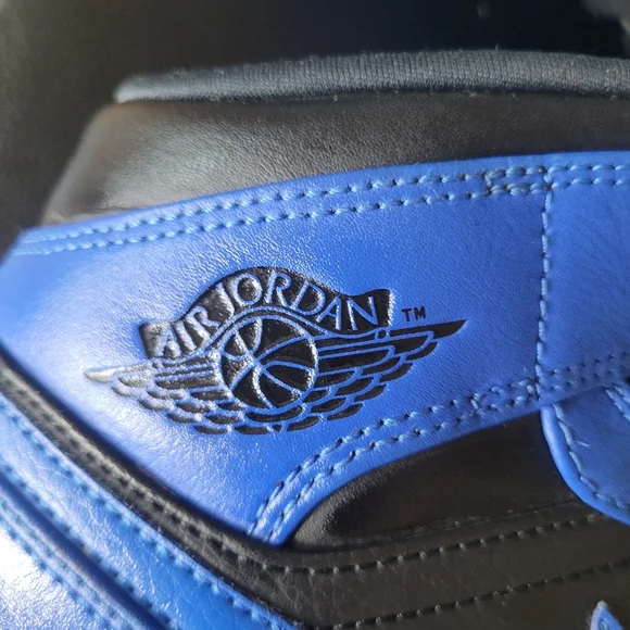 Nike Air Jordan Mid 1 "Hyper Royal" Sneakers 2020,Unisex EU 41 - Picture 10 of 14